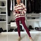 ✨Uitverkoop 50% Korting✨Women's Oversized Hoodie and Leggings Set👚