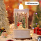 🎅Uitverkoop 50% korting💥Kaars stijl kerst Snow Globe licht