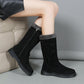 🔥 Laatste Kans! Winteruitverkoop – Warme Dameslaarzen met Zijrits | Comfortabel, Stijlvol & Antislip ❄️👢