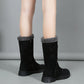 🔥 Laatste Kans! Winteruitverkoop – Warme Dameslaarzen met Zijrits | Comfortabel, Stijlvol & Antislip ❄️👢