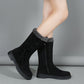 🔥 Laatste Kans! Winteruitverkoop – Warme Dameslaarzen met Zijrits | Comfortabel, Stijlvol & Antislip ❄️👢