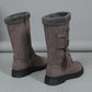 🔥 Laatste Kans! Winteruitverkoop – Warme Dameslaarzen met Zijrits | Comfortabel, Stijlvol & Antislip ❄️👢