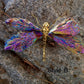 💥🦋AURA TOURMALINE KYANITE DRAGONFLY✨