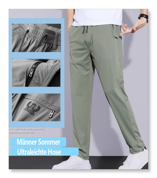 🔥Uitverkoop 50% korting🔥Heren Zomerse Ijszijden Sportbroek👖❄️