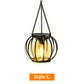 💡60% KORTING – Retro Metalen Zonnelantaarn🌟Sfeervolle Tuinverlichting die Automatisch Aangaat bij Zonsondergang