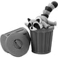3D Printed Raccoon with Trash Can Ornament