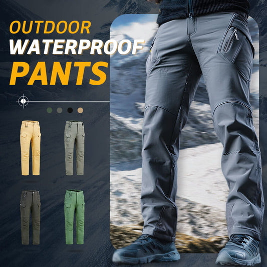 ⏳2025 New🔥Men's Outdoor Wandelen Waterdichte Warme Broek🔥