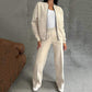 💥 Trendy Dames Blazer & Broek Set – Must-Have Look