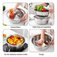 ❄️ Zomerfresh 50% KORTING! 🥗 3-in-1 RVS Keukenset – Mengkom, Vergiet & Rasp In Één