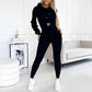 🔥 Trendy Dames Hoodie & Broek Set – Comfort en Stijl in Één