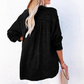 💖Uitverkoop 50% Korting💖Women's Casual Gaas Knoop Hals Lange Mouw Blouse👚