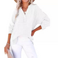 💖Uitverkoop 50% Korting💖Women's Casual Gaas Knoop Hals Lange Mouw Blouse👚