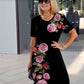 💥Uitverkoop 50% korting🌸Jurk met bloemenpatroon