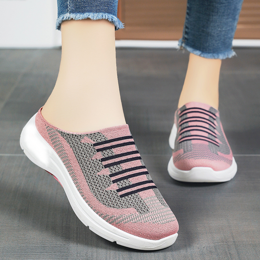 Ademende Instapsneakers Met Open Achterkant – Jouw Nieuwe Zomerfavoriet👣Makkelijk aan te trekken, licht en koel – Nu 50% tijdelijke korting!