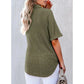 🌈Zomeruitverkoop - 49% korting🔥Vrouwen Kapsel Losse Korte Mouw Top