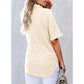 🌈Zomeruitverkoop - 49% korting🔥Vrouwen Kapsel Losse Korte Mouw Top