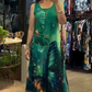 💥Uitverkoop 50% korting🌸Vrijvallende maxi-jurk zonder mouwen met print voor dames