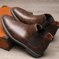 Vintage Chelsea Boots van Imitatieleer voor Heren
