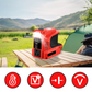 ⚡ Altijd Stroom, Waar Je Ook Bent – 300W Mini DC/AC Smart Powerbank | Perfect voor Auto, Camper & Off-Grid Leven