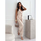 Mouwloze V-Hals Dames Jumpsuit – Minimalistisch Design & Flatterende Pasvorm | Luchtig en Tijdloos