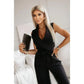 Mouwloze V-Hals Dames Jumpsuit – Minimalistisch Design & Flatterende Pasvorm | Luchtig en Tijdloos
