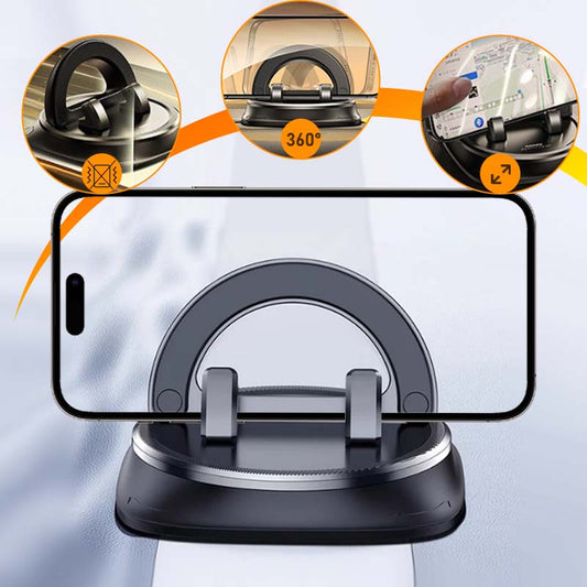 360° Draaibare Dashboard Telefoonhouder – Altijd Perfect Zicht Op Je Navigatie