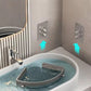 🛁Ruimtebesparende Driehoekige Badkamerplank – Zonder Boren, Waterbestendig & Perfect voor Elke Badkamer | Nu 50% Korting🔥