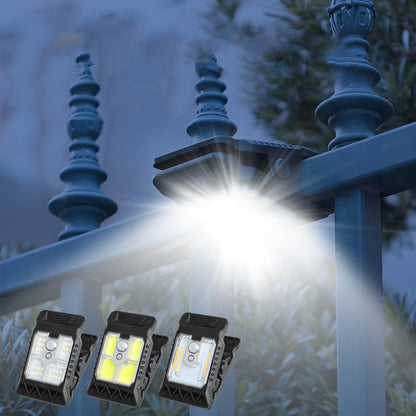 🔥Koop er nu 2, krijg er 1 gratis🔥Solar-clip-lamp met bewegingssensor☀️💡