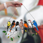 De mooiste vogelglas-in-lood raamhangers als cadeau