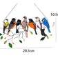 De mooiste vogelglas-in-lood raamhangers als cadeau