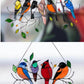 De mooiste vogelglas-in-lood raamhangers als cadeau