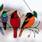 De mooiste vogelglas-in-lood raamhangers als cadeau