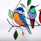 De mooiste vogelglas-in-lood raamhangers als cadeau