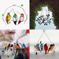 De mooiste vogelglas-in-lood raamhangers als cadeau