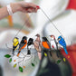De mooiste vogelglas-in-lood raamhangers als cadeau