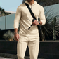 🔥Uitverkoop 50% korting🔥Men's Solid Color Hoodie Tracksuit 2-delige set🧥