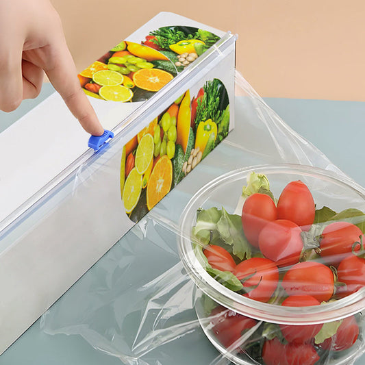 🔥Uitverkoop 50% korting🔥Easy-Cut Stretch Clear Voedselverpakking🌿