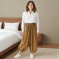 💕Uitverkoop 50% korting💕Losse lantaarnbroek met hoge taille👖