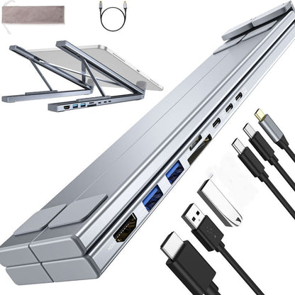 🔥Uitverkoop 50% korting🔥USB-C Dockingstation Laptopstandaard met 4K HDMI💻