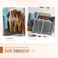 🌈Uitverkoop 50% korting🌈Boho gestreepte plaid met kwastjes