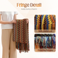 🌈Uitverkoop 50% korting🌈Boho gestreepte plaid met kwastjes