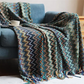 🌈Uitverkoop 50% korting🌈Boho gestreepte plaid met kwastjes