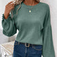 ✨Uitverkoop 50% Korting✨Women's Casual Pleated Lantern Sleeve Sweater🧶👚
