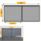 🦟 2-Pack Insectenwerende Garagedeurhor – Houd Insecten Buiten, Laat Frisse Lucht Binnen 🚪✨