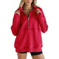 ✨Uitverkoop 50% Korting✨Women's Casual Lapel Half Zip Tops🧥