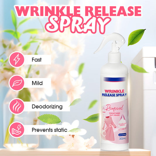 👔Vernieuwde Anti-Kreuk Spray – Meer inhoud en handig voor kleding onderweg👕