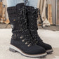 💥 Hete Winterdeal! 50% KORTING op Waterdichte Knie-Sneeuwlaarzen 👢❄️