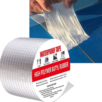 🔧 59% Korting – Waterdichte Aluminium Tape | Sterk, Lekdicht & Direct Herstel voor Dak, Leidingen & Meer