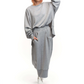 Set van 2 stuks met ronde hals, sweatshirt en rok voor dames