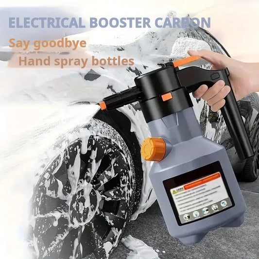 🚗 Elektrische Schuimpistool & Handheld Hogedrukreiniger – Krachtig, Draadloos & Multifunctioneel | Nu 50% KORTING